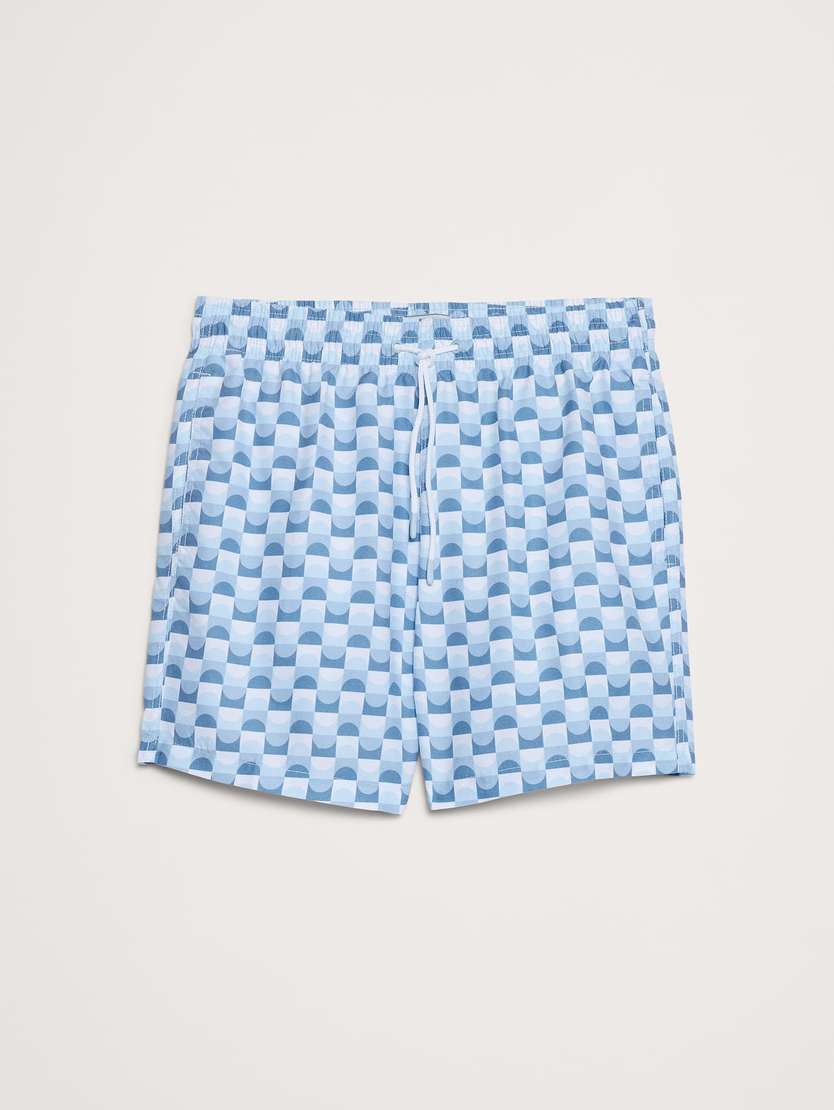 Sano 6.5" Inch Swim Short by Trunks Surf & Swim - Sky Blue Tile