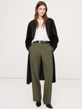 Ultra High-Rise Modern Straight City Stretch Pant - Spiced Olive Green
