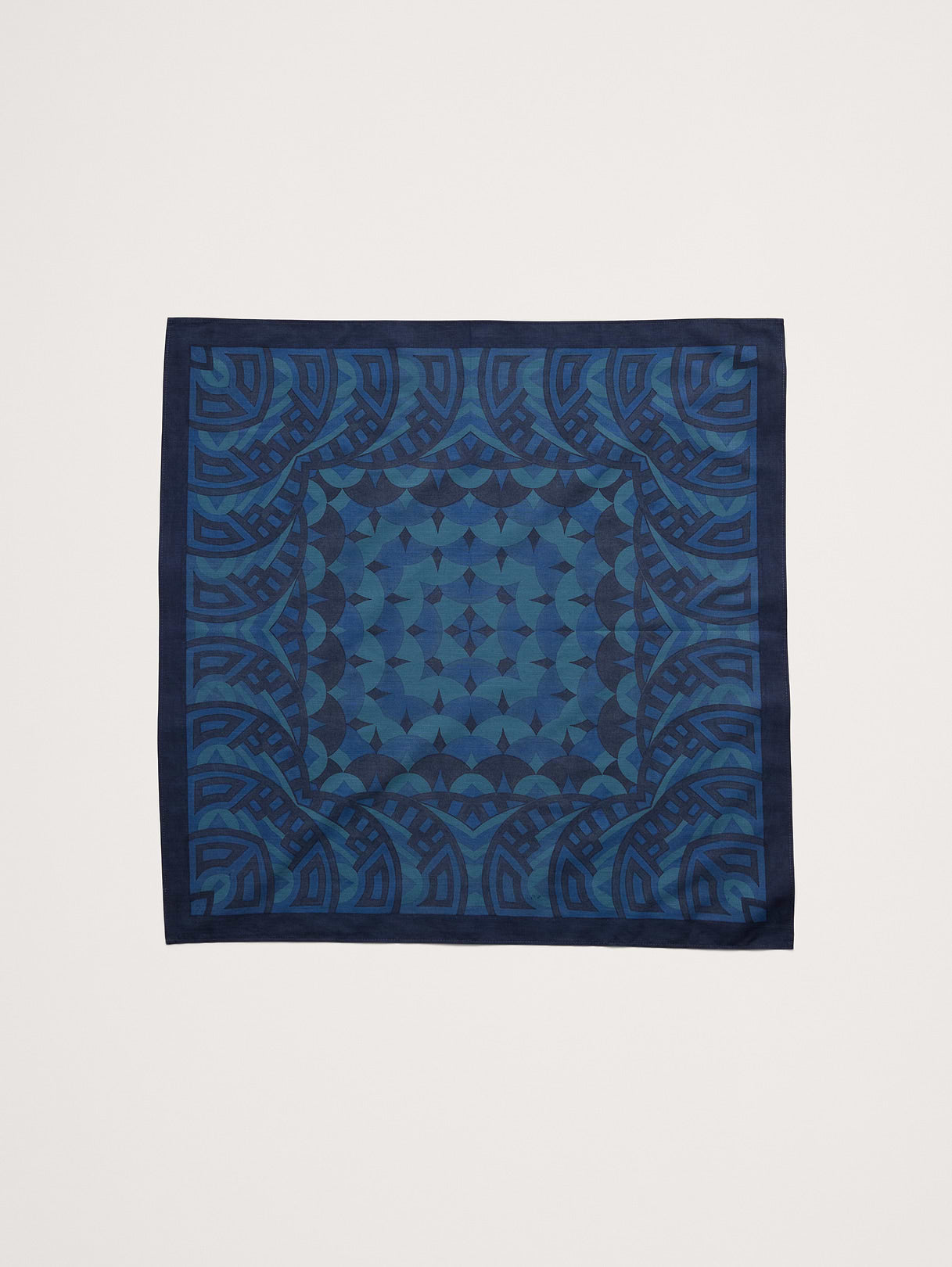 Signature Bandana - Geo Blue