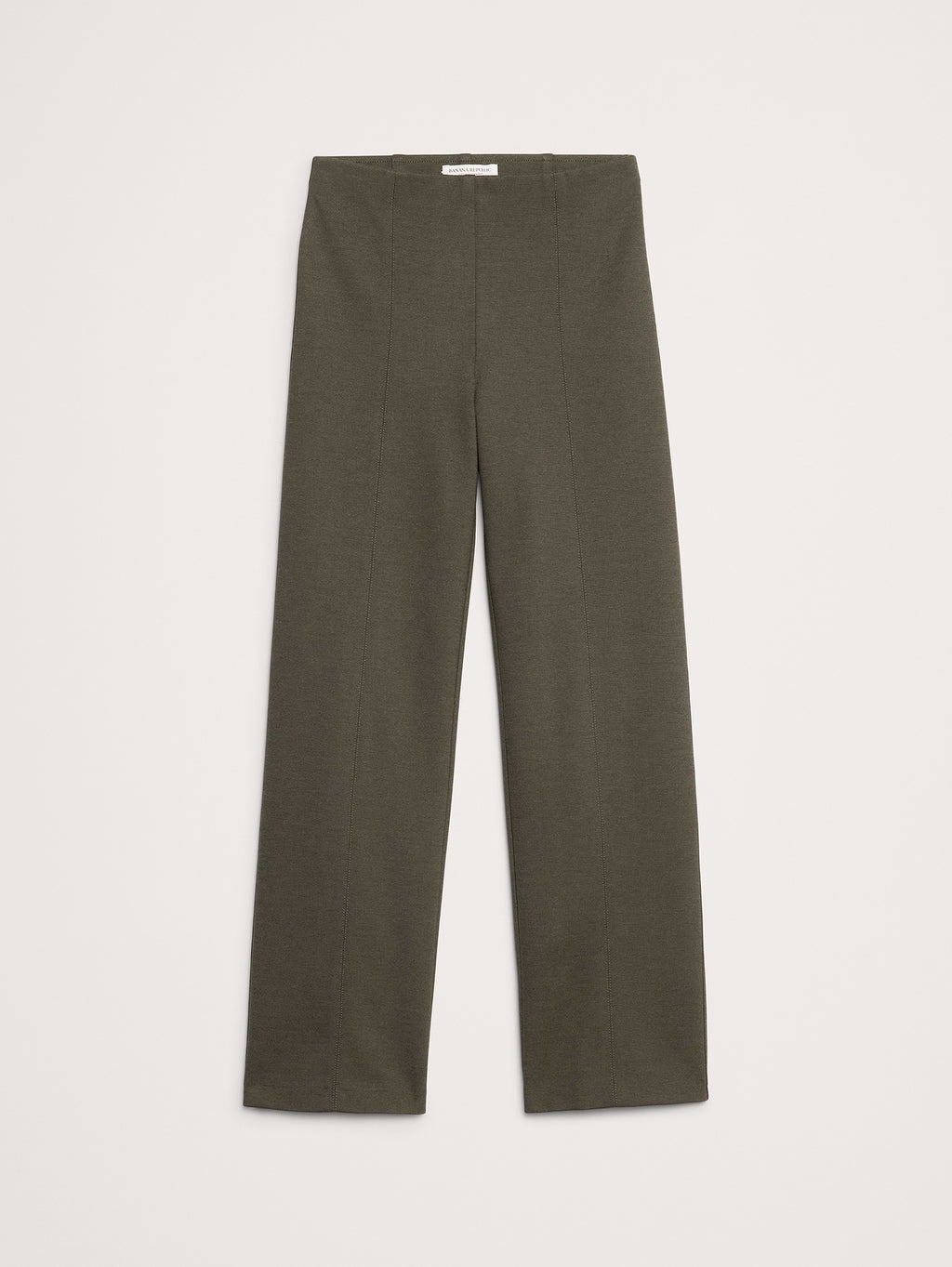 Fitted Everywhere Ponte Ankle Pant - Spiced Olive Green
