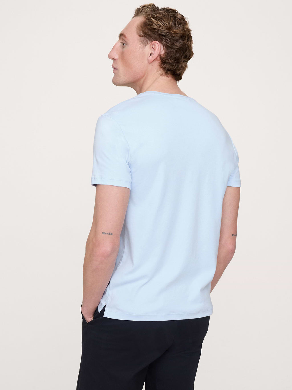 Luxury-Touch T-Shirt - Sky Blue