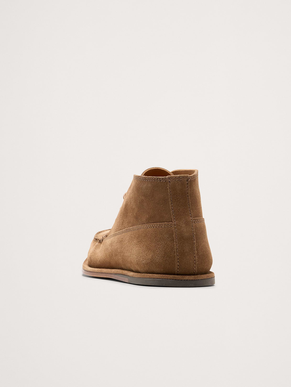 Italian Suede Chukka Boot - Medium Brown