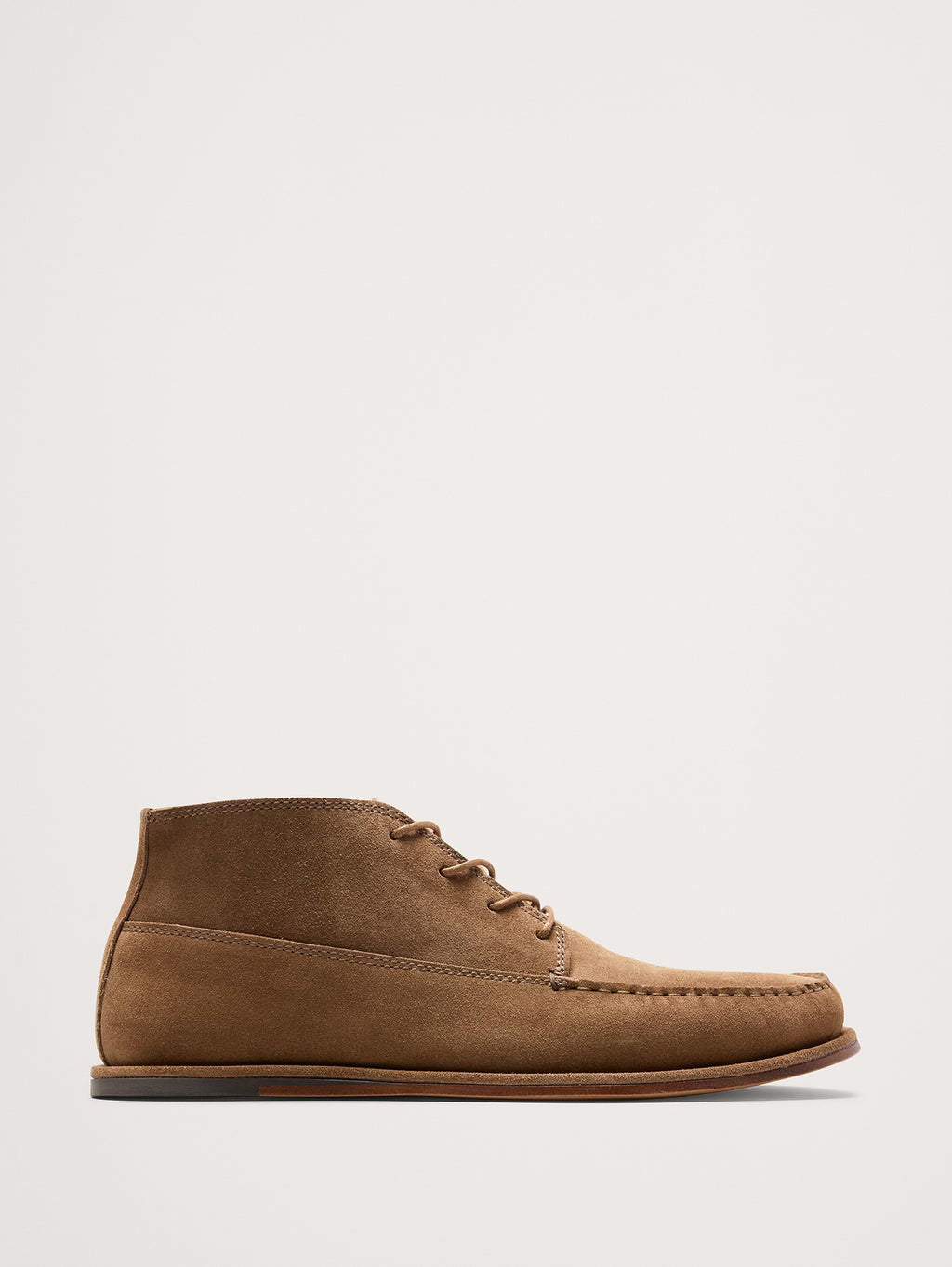 Italian Suede Chukka Boot - Medium Brown