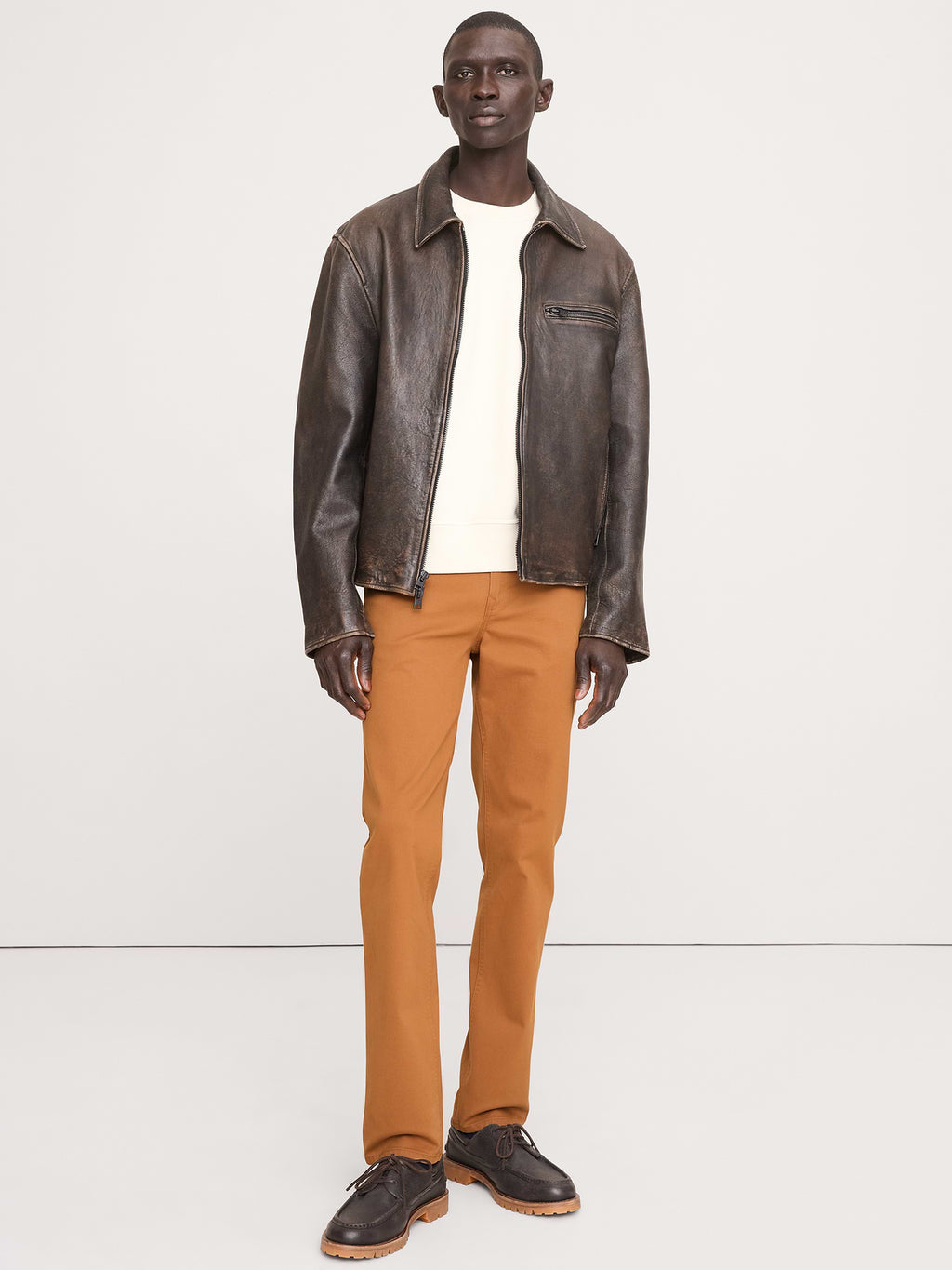 Slim Traveler Pant - Toffee Brown