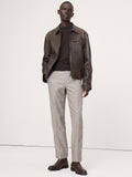Athletic Textured Dress Pant - Natural