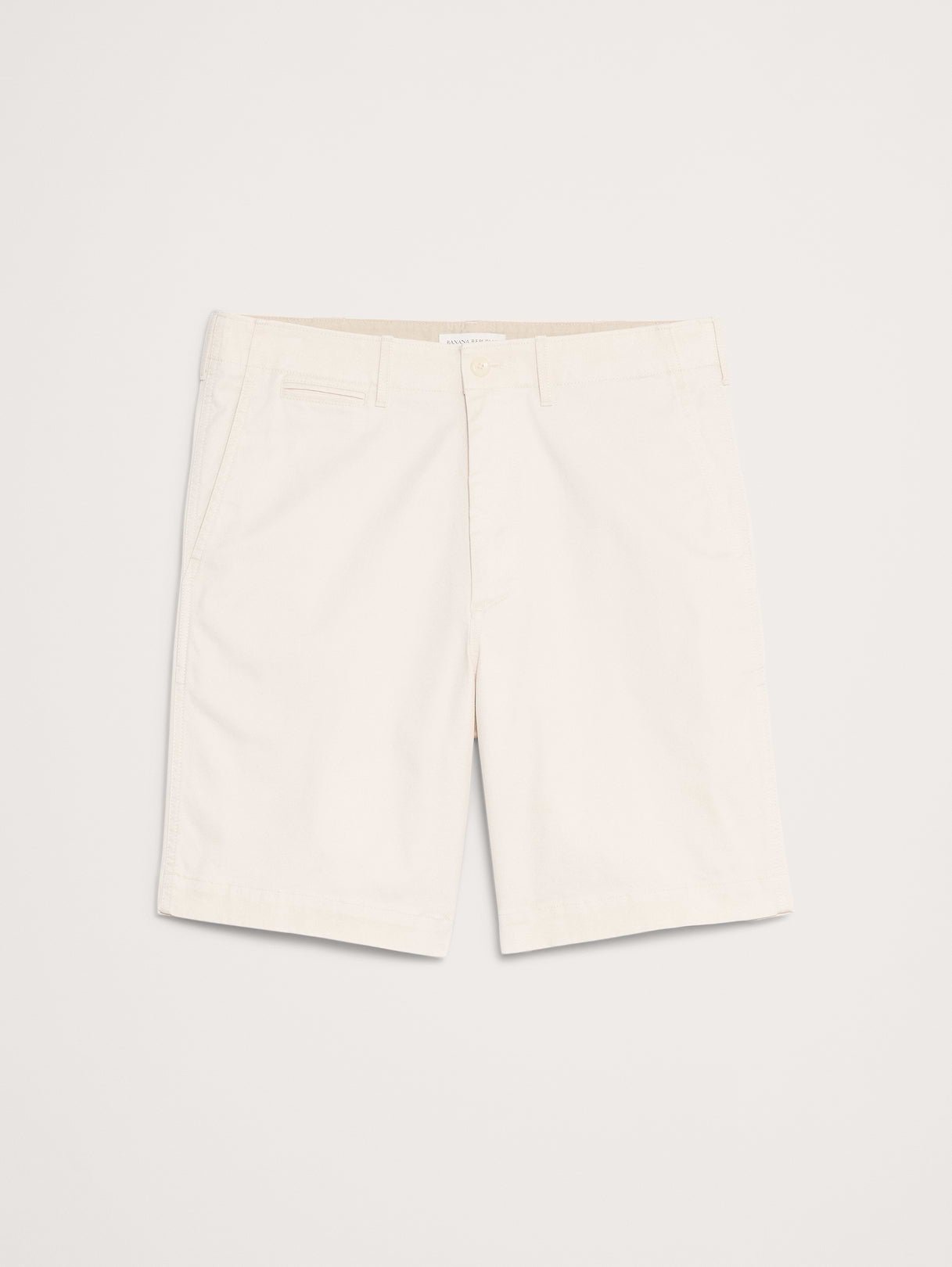 9" Lived-In Chino Short - Cream White