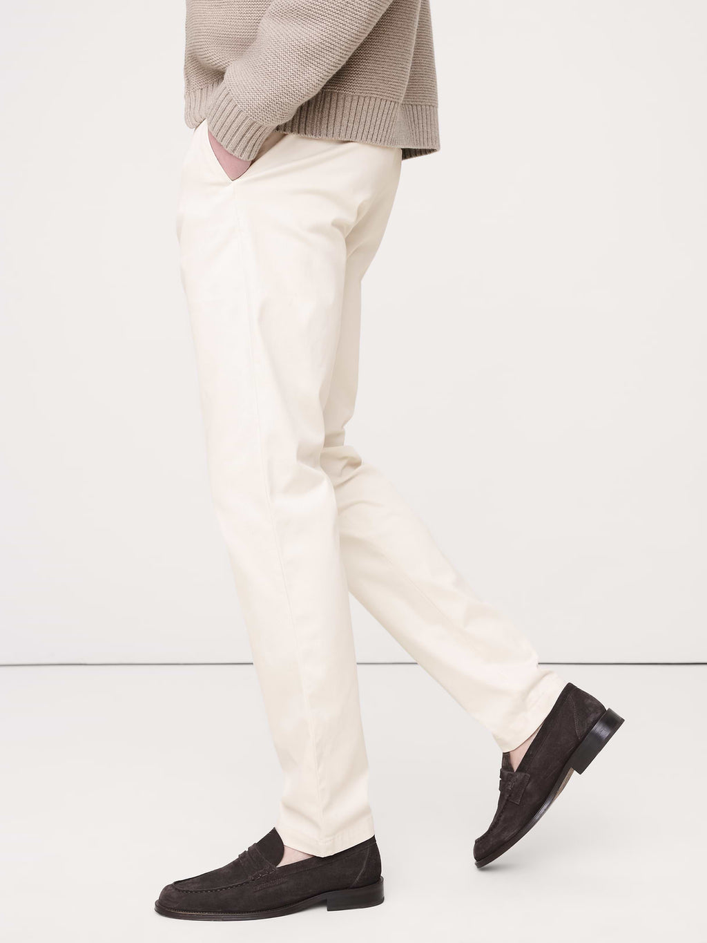 Athletic Rapid Movement Chino - Canvas Off-White