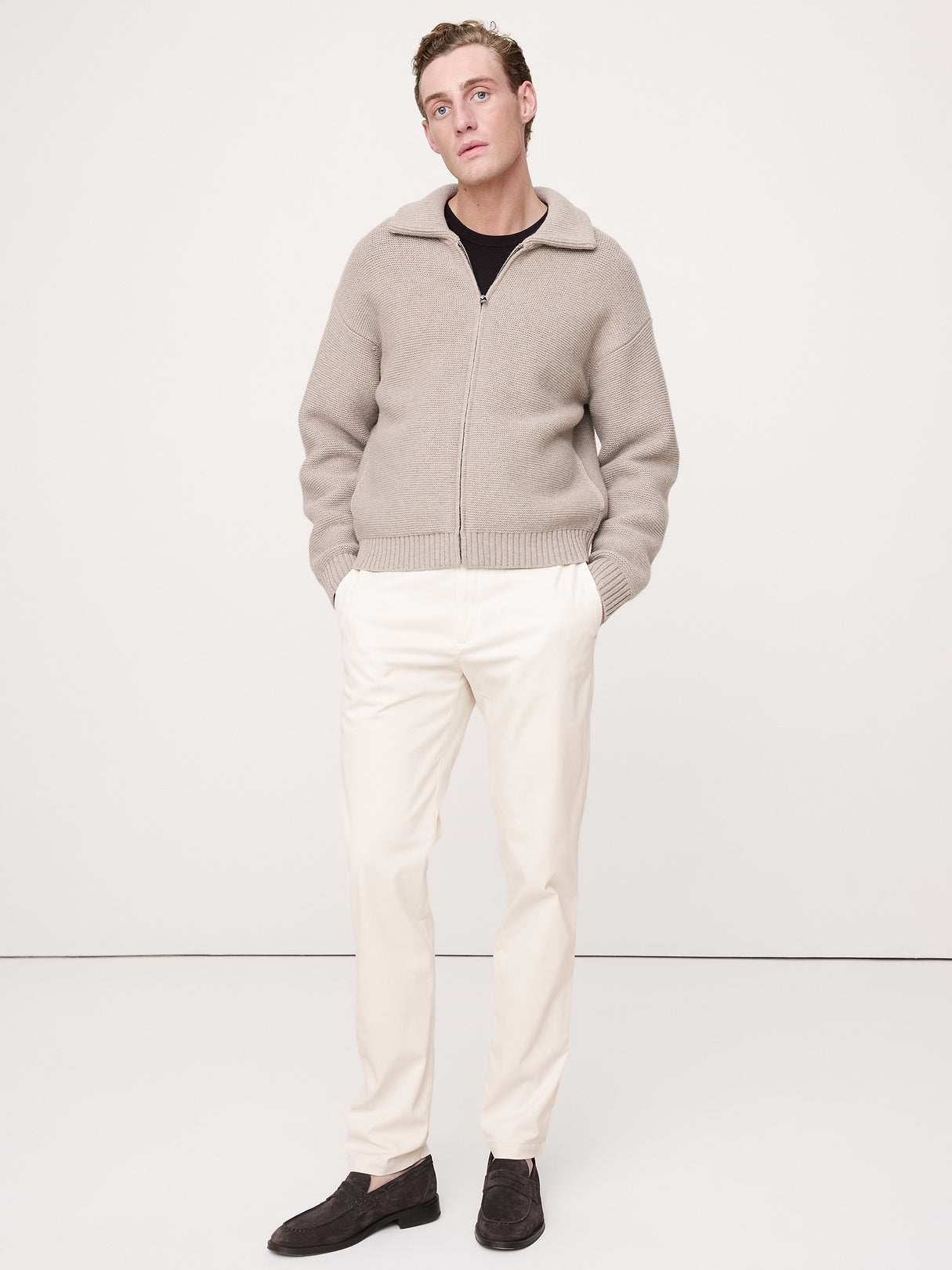 Athletic Rapid Movement Chino - Canvas Off-White