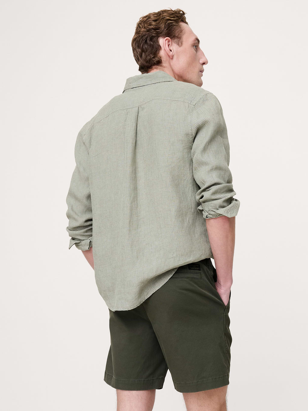 7" Lived-In Chino Short - Dark Trees Green