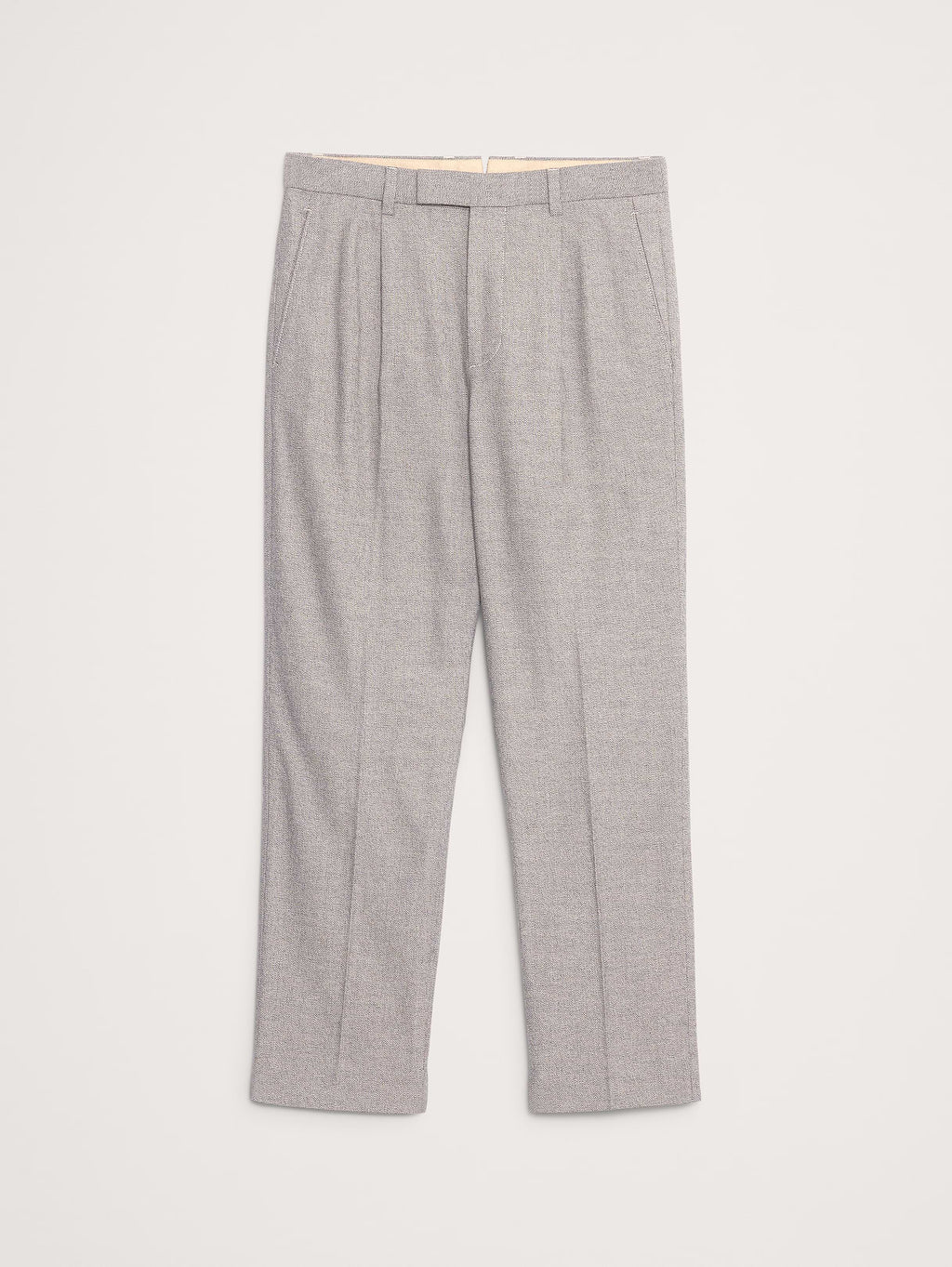 Athletic Textured Dress Pant - Natural