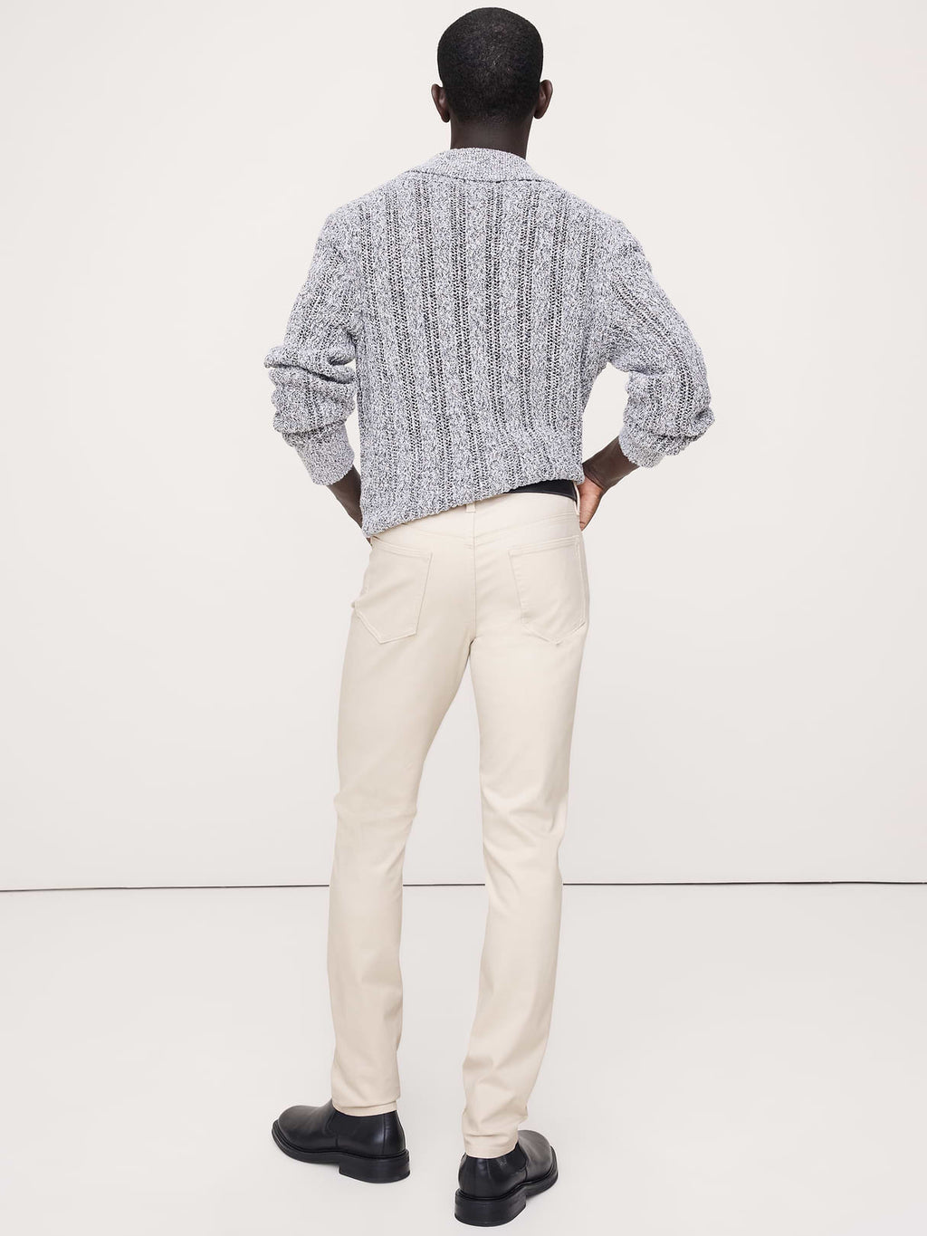 Slim Traveler Pant - Canvas Off-White