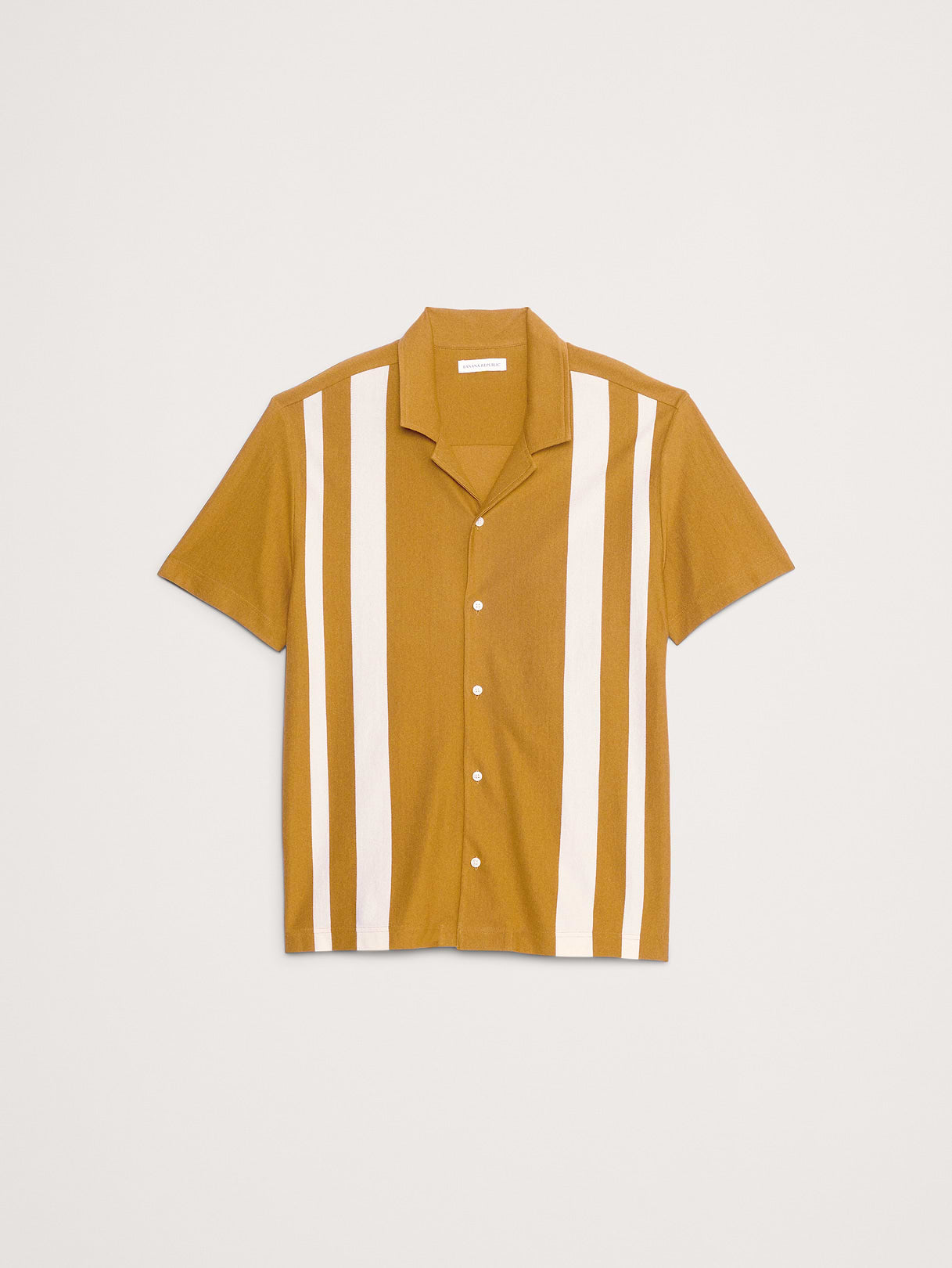 Pique Resort Shirt - Golden Bark Yellow