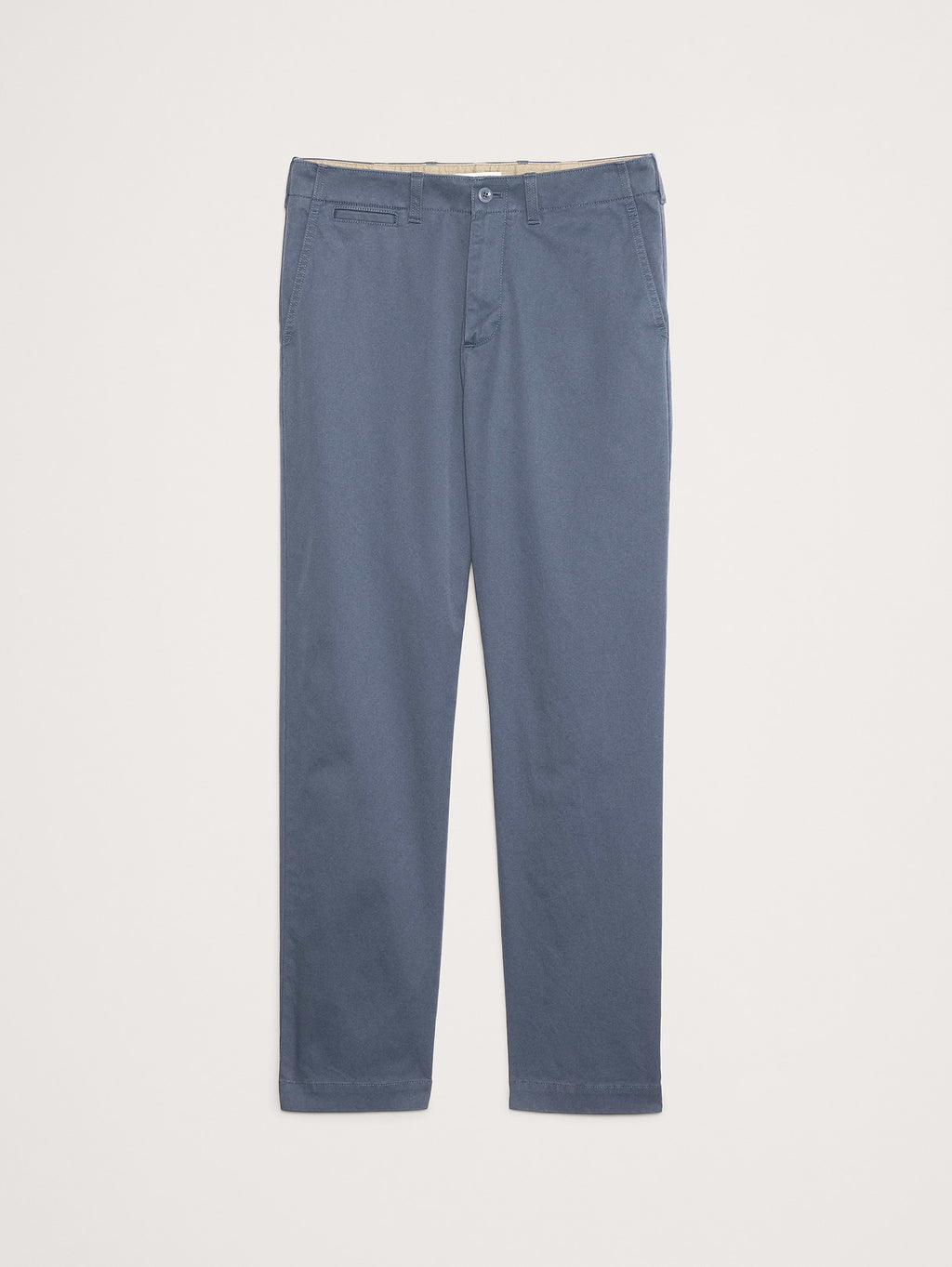Straight Lived-In Chino - Dark Denim Blue