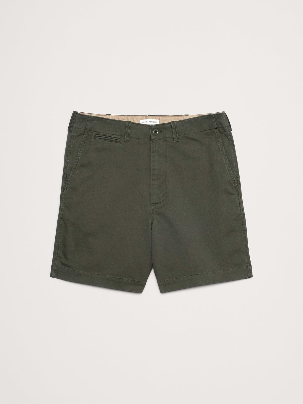 7" Lived-In Chino Short - Dark Trees Green