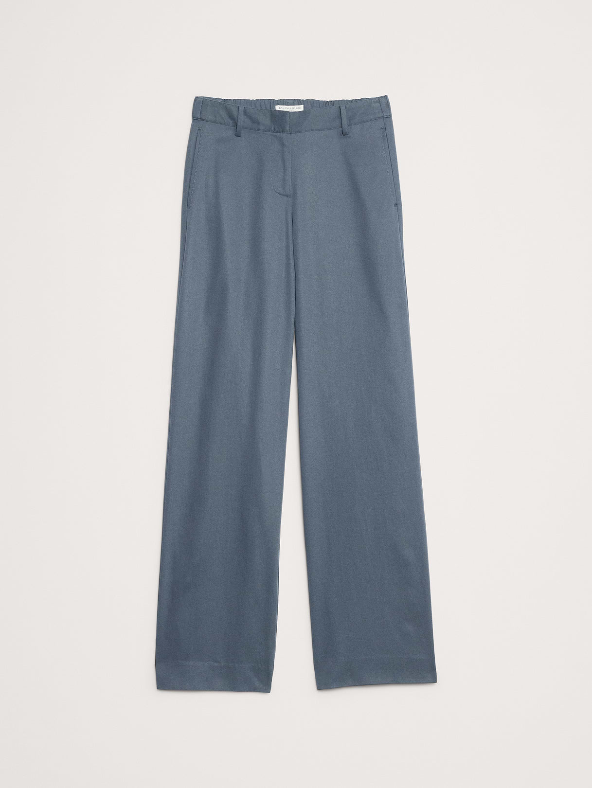 The Everyday Wide-Leg Pant in Tencel™-Cotton - Stormy Cloud