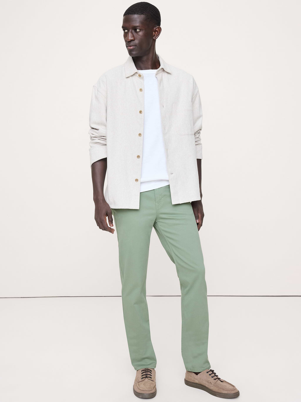 Slim Traveler Pant - Sea Rock Green