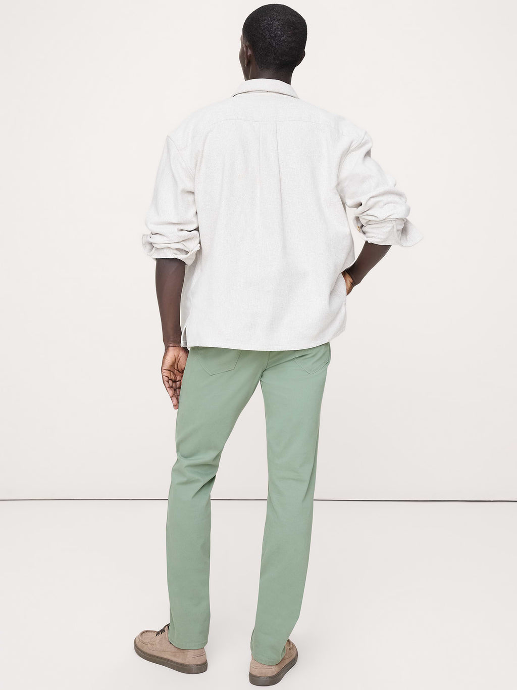 Slim Traveler Pant - Sea Rock Green