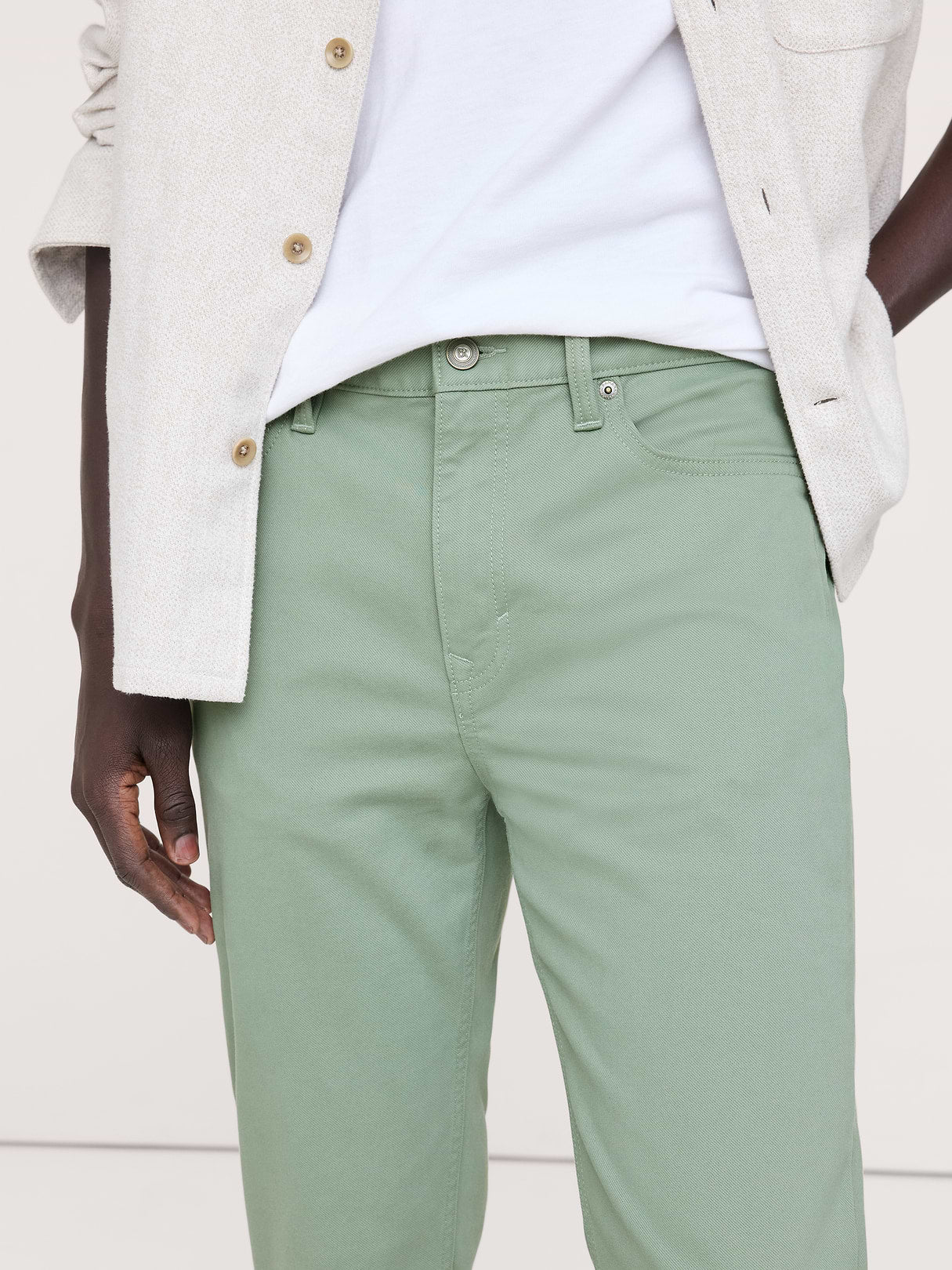 Slim Traveler Pant - Sea Rock Green
