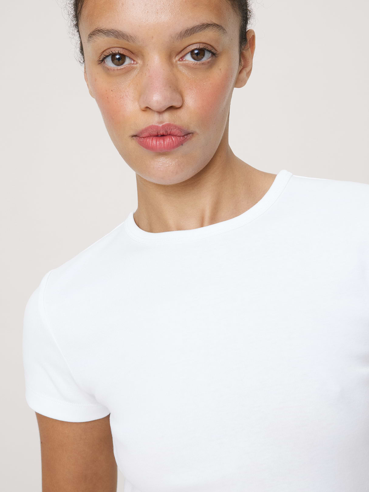 Minimalist Cotton Baby T-Shirt - White