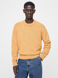 Cashmere-Cotton Crew-Neck Sweater - Biscotti Latte Beige