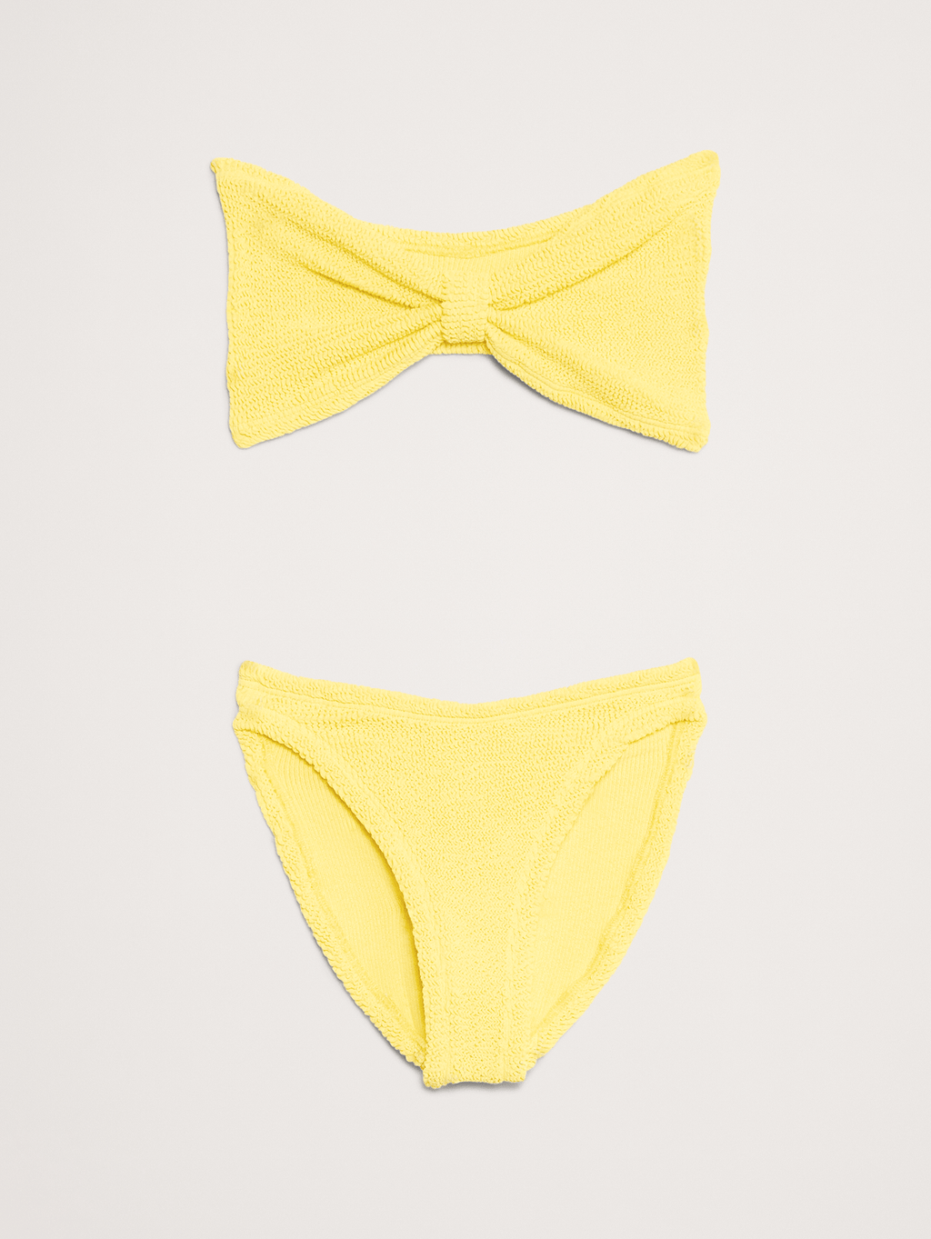Jean Bandeau Bikini Set by Hunza G - Sunflower