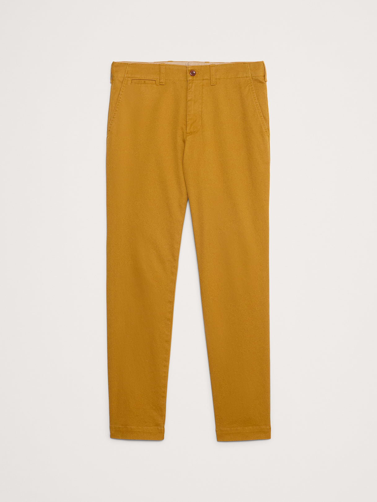 Slim Lived-In Chino - Golden Bark Yellow