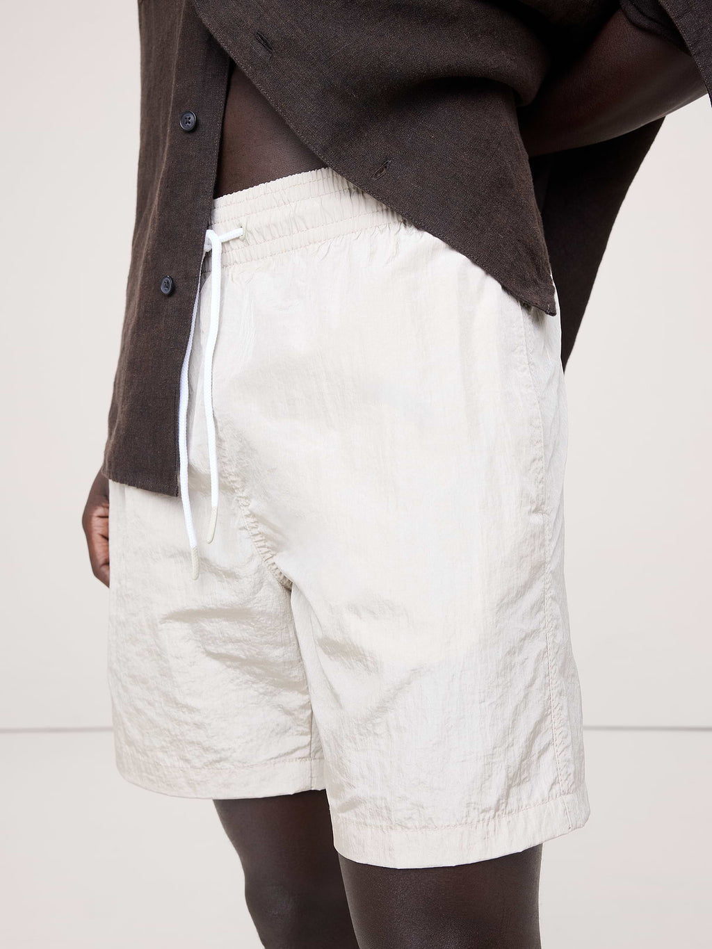 Sano 6.5" Inch Swim Short by Trunks Surf & Swim - Workwear Khaki Beige