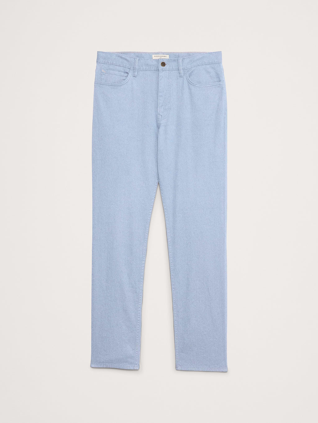 Slim Linen-Cotton Traveler Pant - Blue Gray