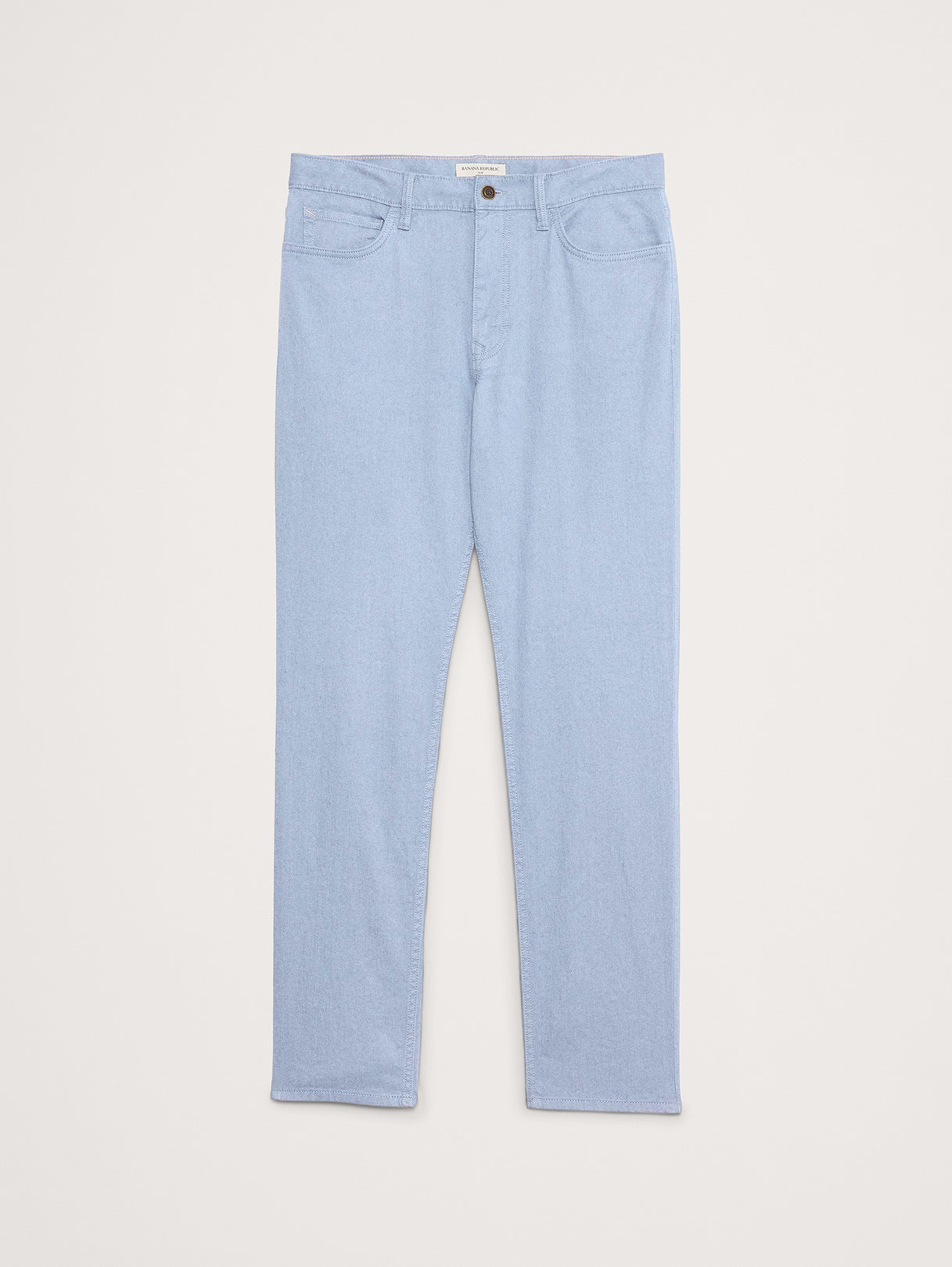 Slim Linen-Cotton Traveler Pant - Blue Gray