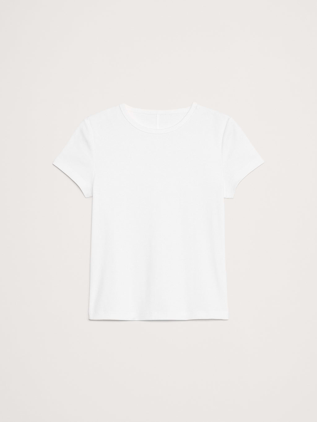 Minimalist Cotton Baby T-Shirt - White