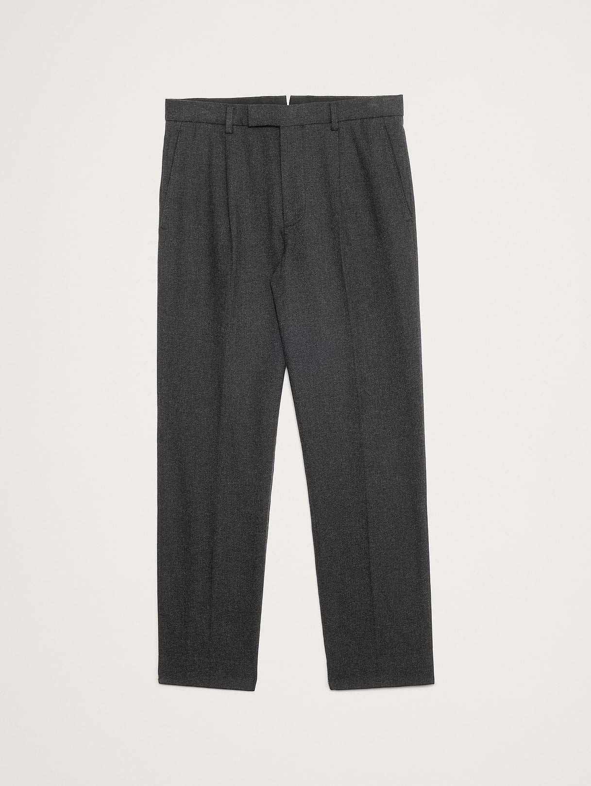 Athletic Textured Dress Pant - Black & Charcoal Gray