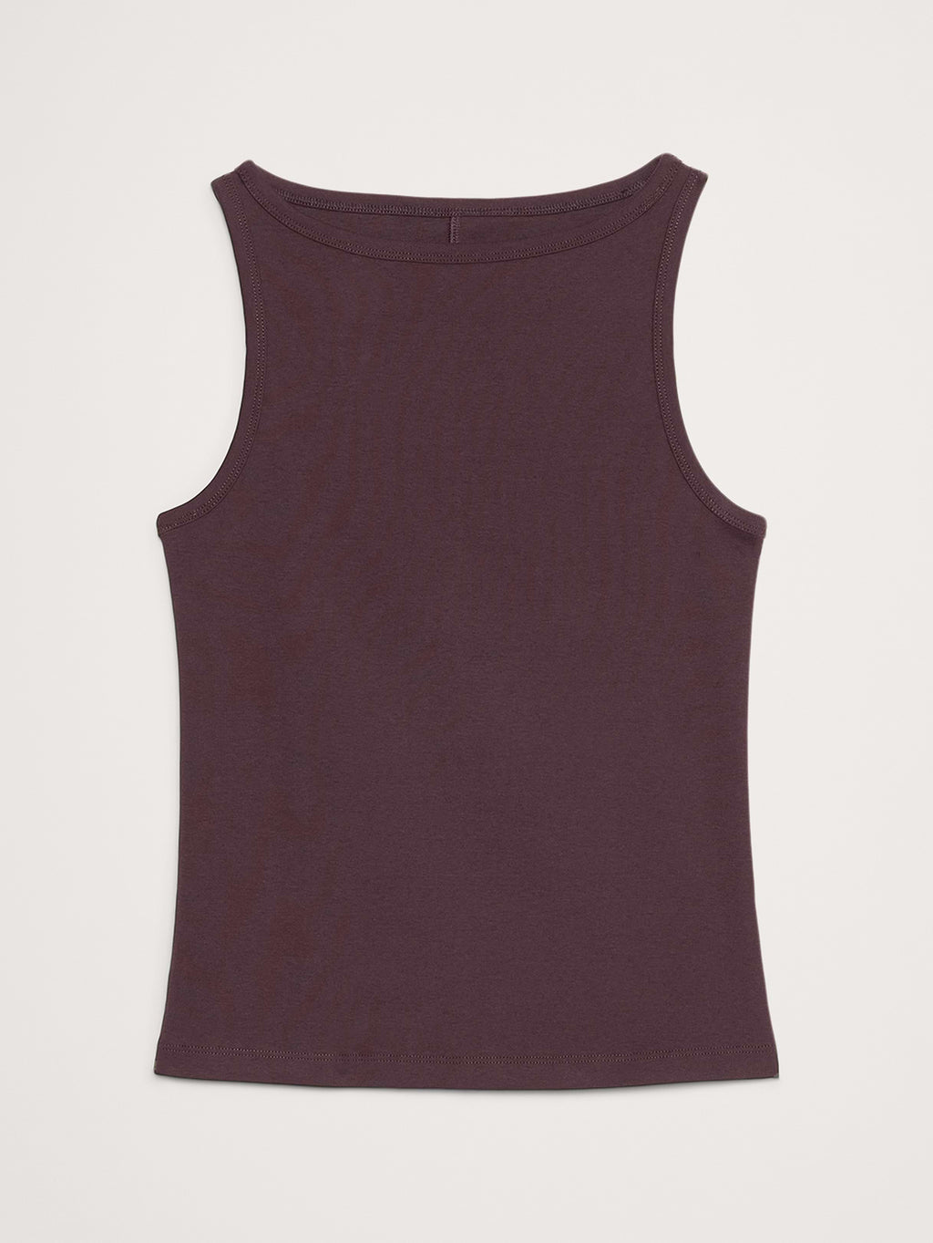 Minimalist Cotton Tank - Molasses Brown