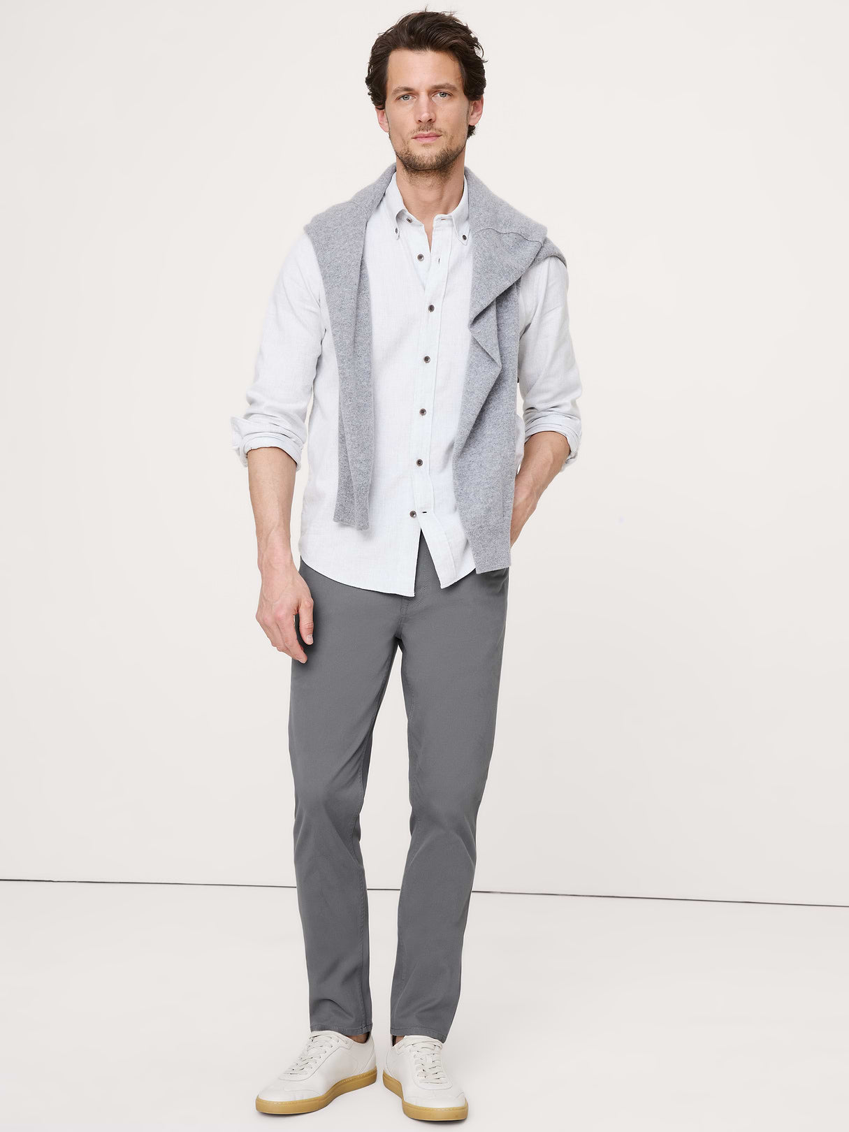 Skinny Traveler Pant 2.0 - Smoke Signal Gray