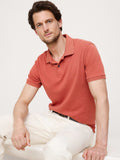 Luxury-Touch Polo - Jasper Orange