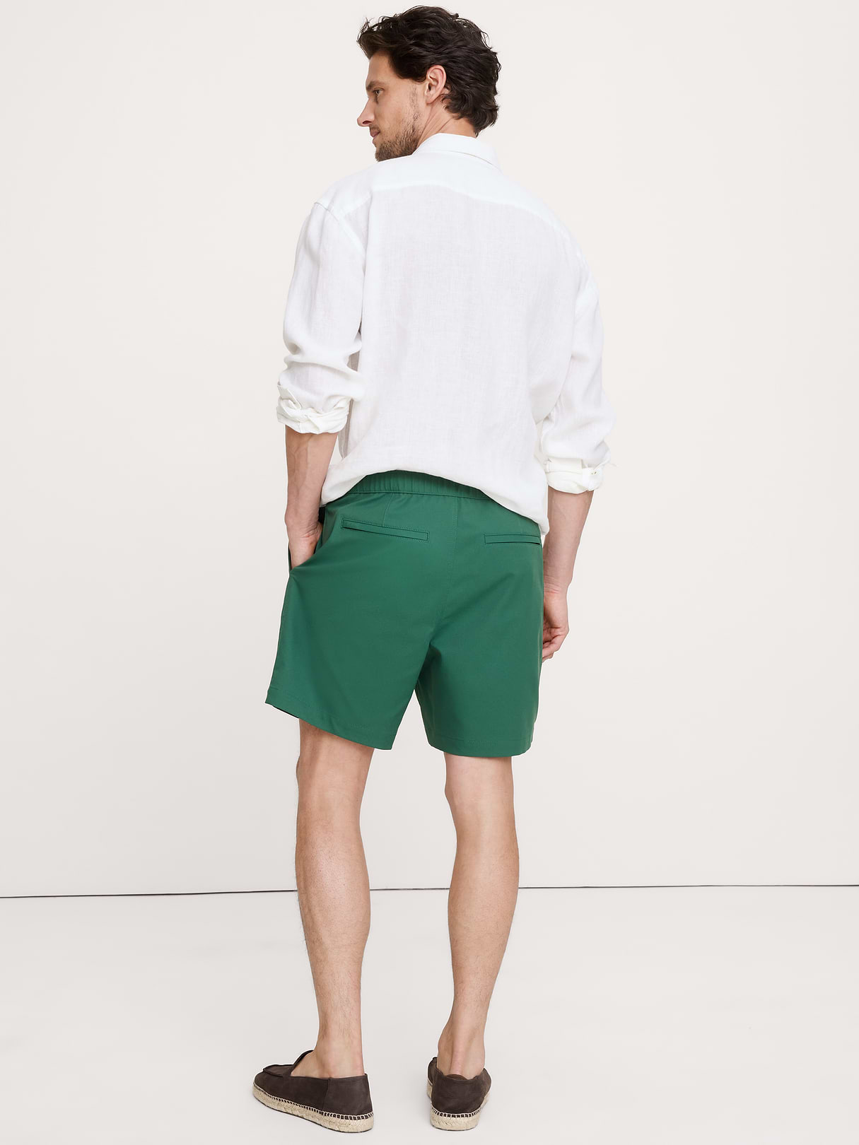 7" Performance Pull-On Short - Trekking Green