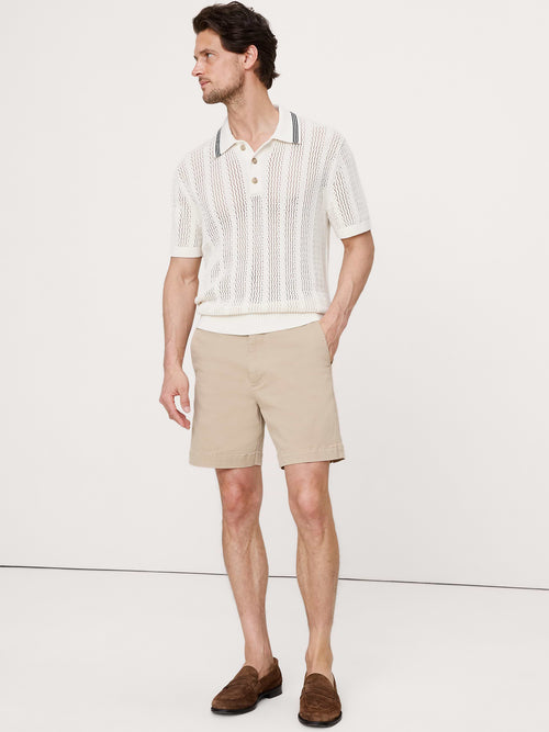 7" Lived-In Chino Short - Workwear Khaki Beige