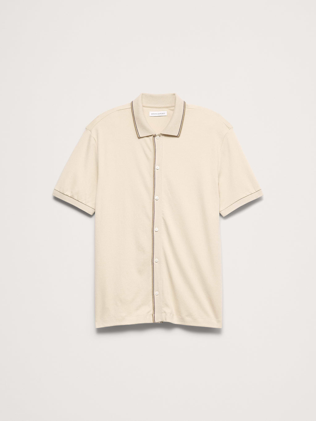 Luxury Touch Resort Shirt - Almond Milk Beige