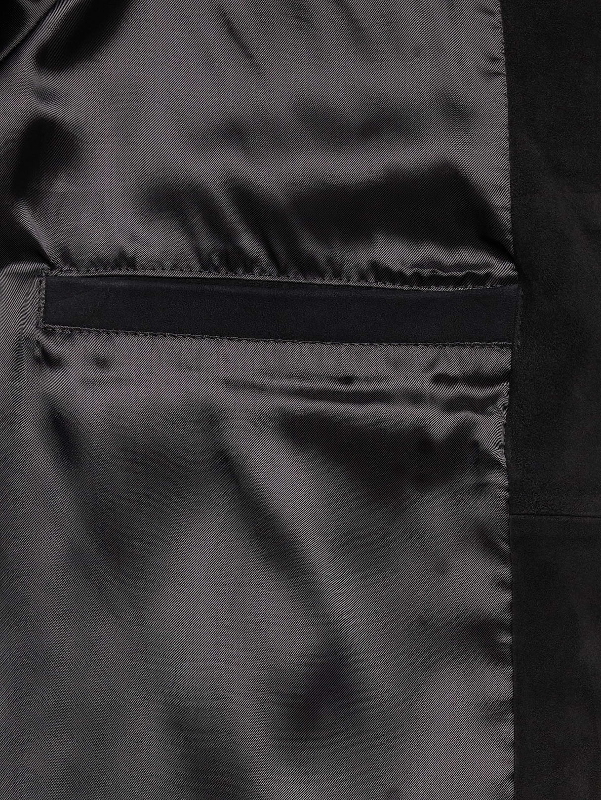 Suede Western Jacket - Black