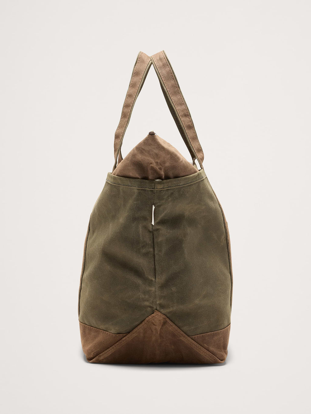Waxed Canvas Tote by CB Station - Olive Green