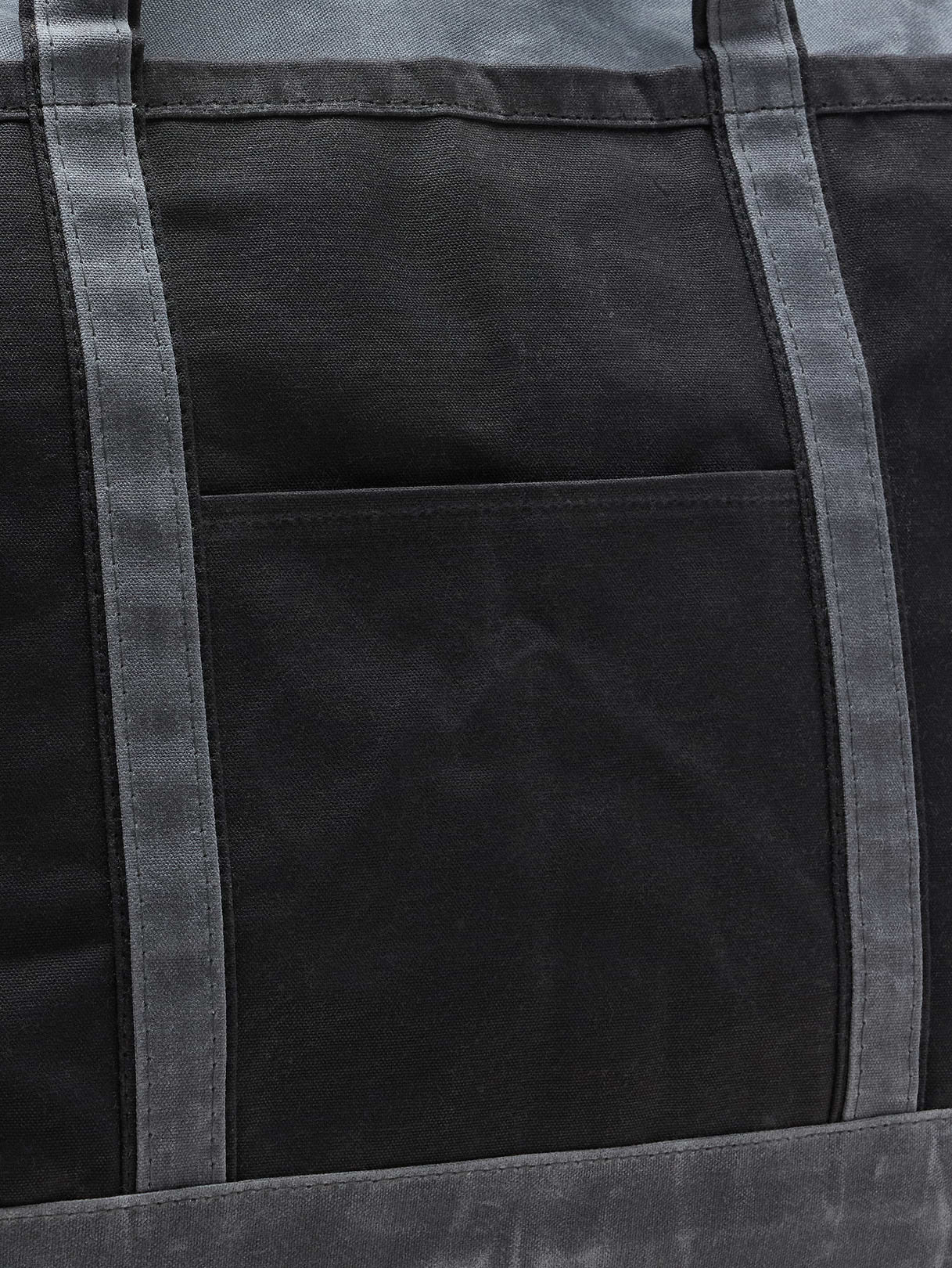 Waxed Canvas Tote by CB Station - Black