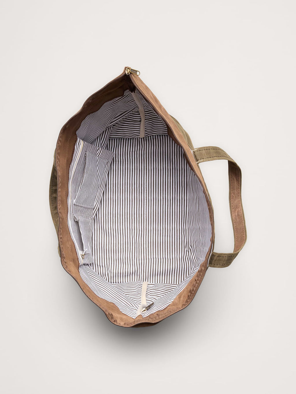 Waxed Canvas Tote by CB Station - Olive Green
