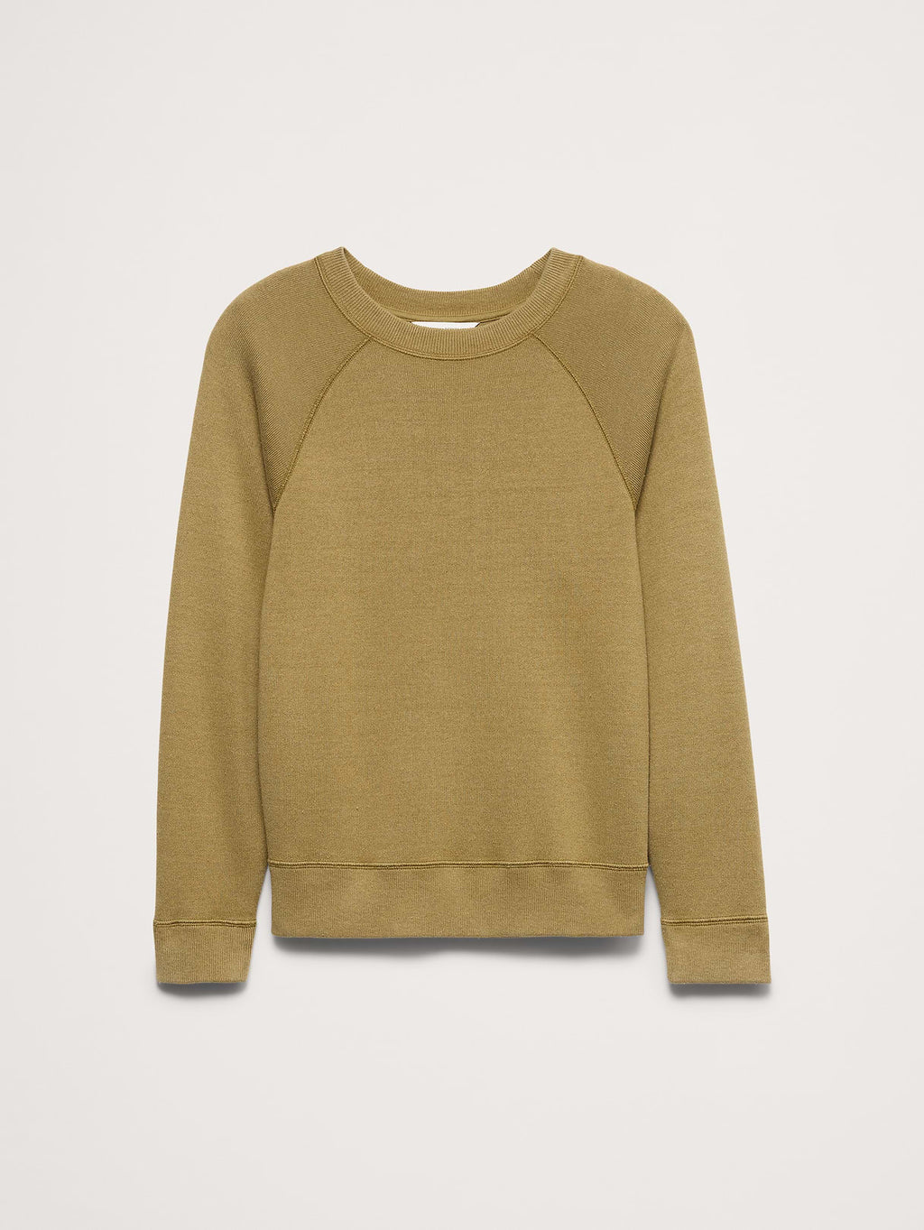 Garment Dye Sweatshirt - Green Moss