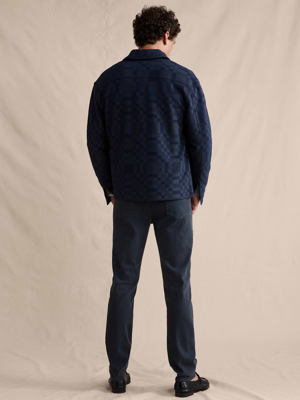 Athletic Luxe Traveler Jean - Navy Blue