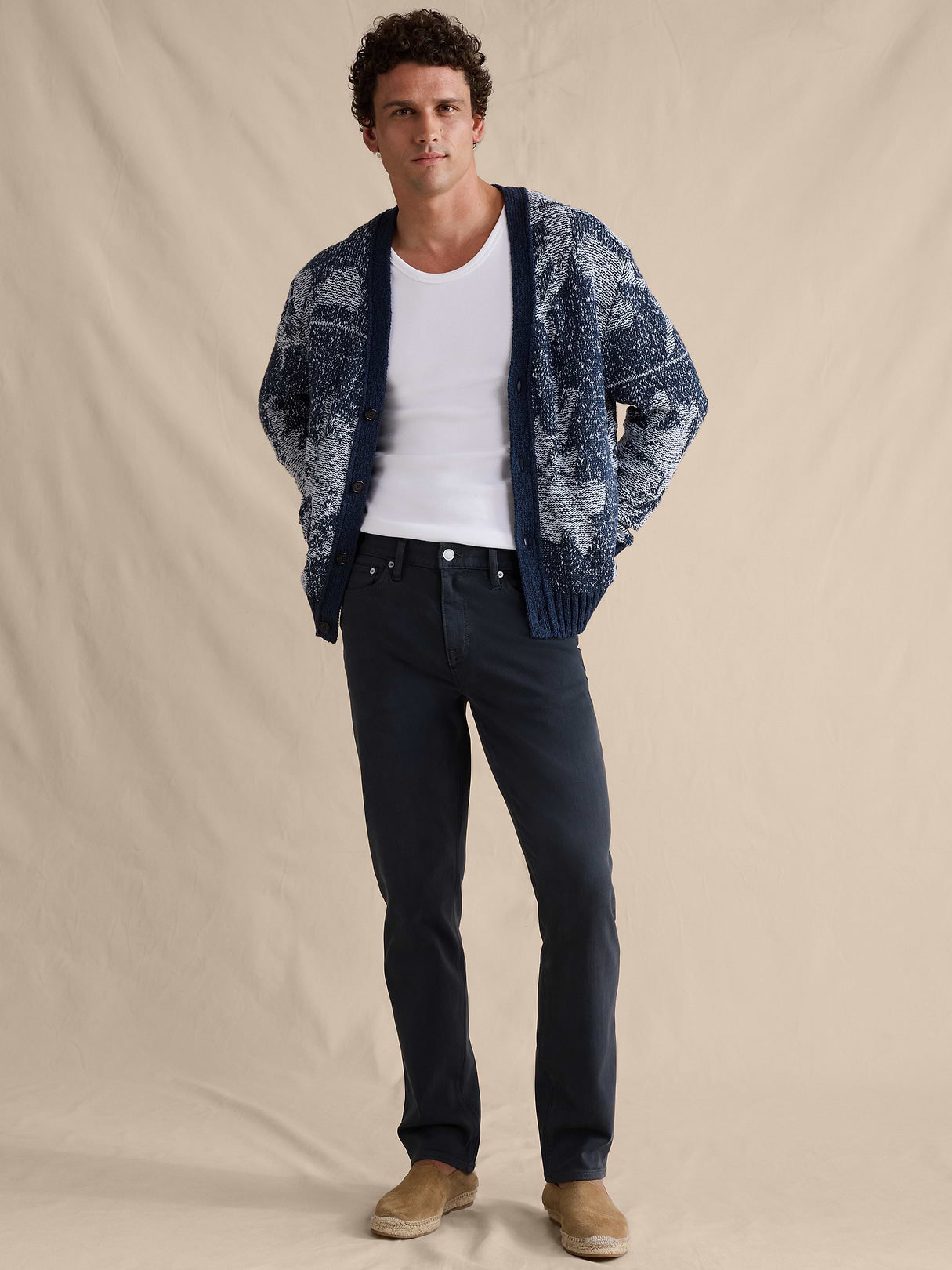 Straight Luxe Traveler Jean - Navy Blue