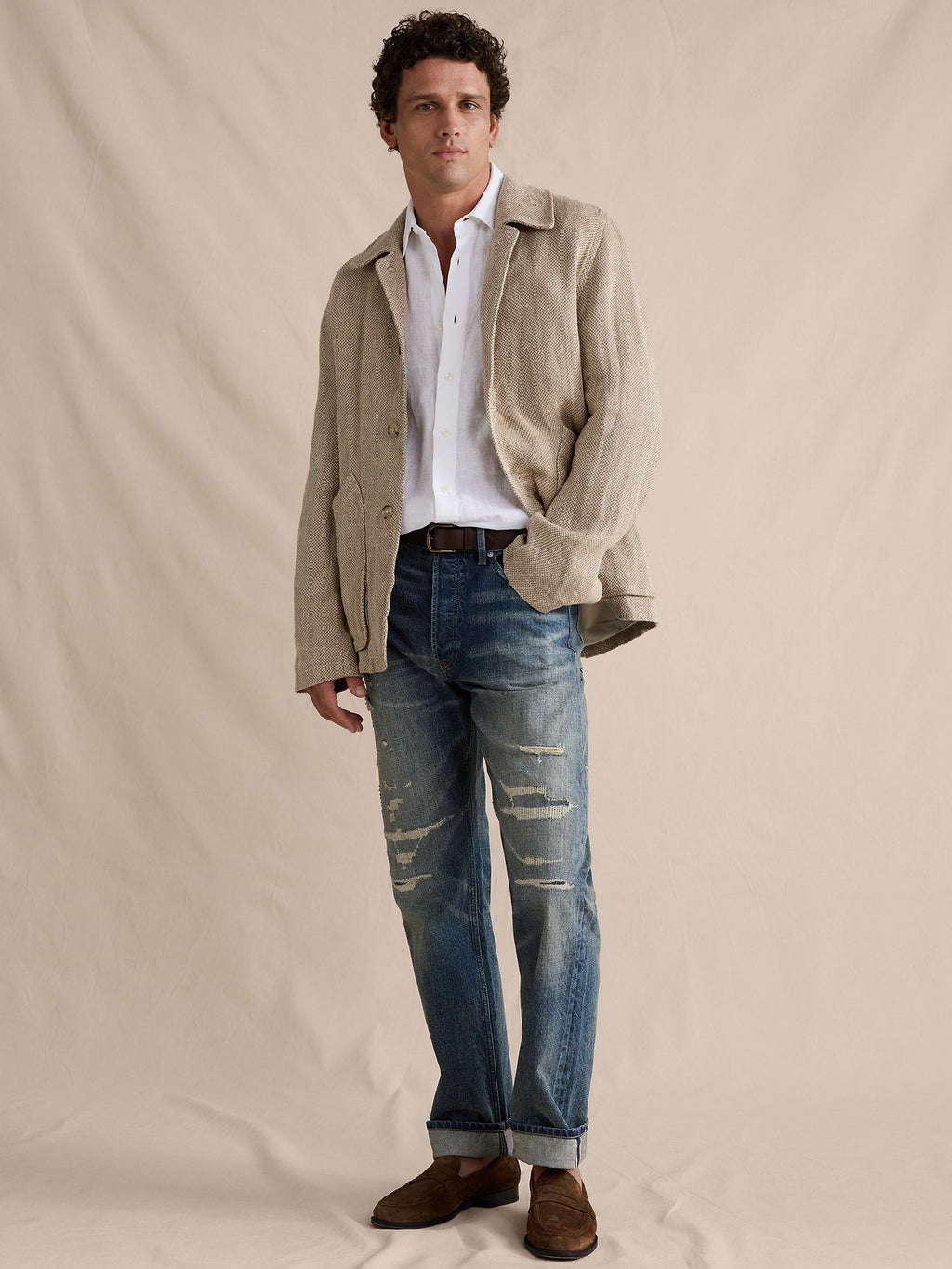 Straight Selvedge Jean - Vintage Medium