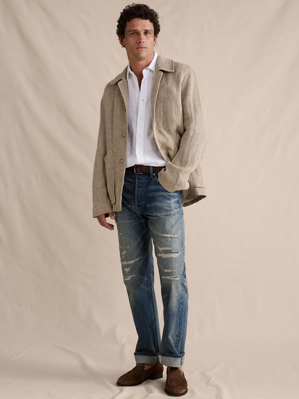 Straight Selvedge Jean - Vintage Medium