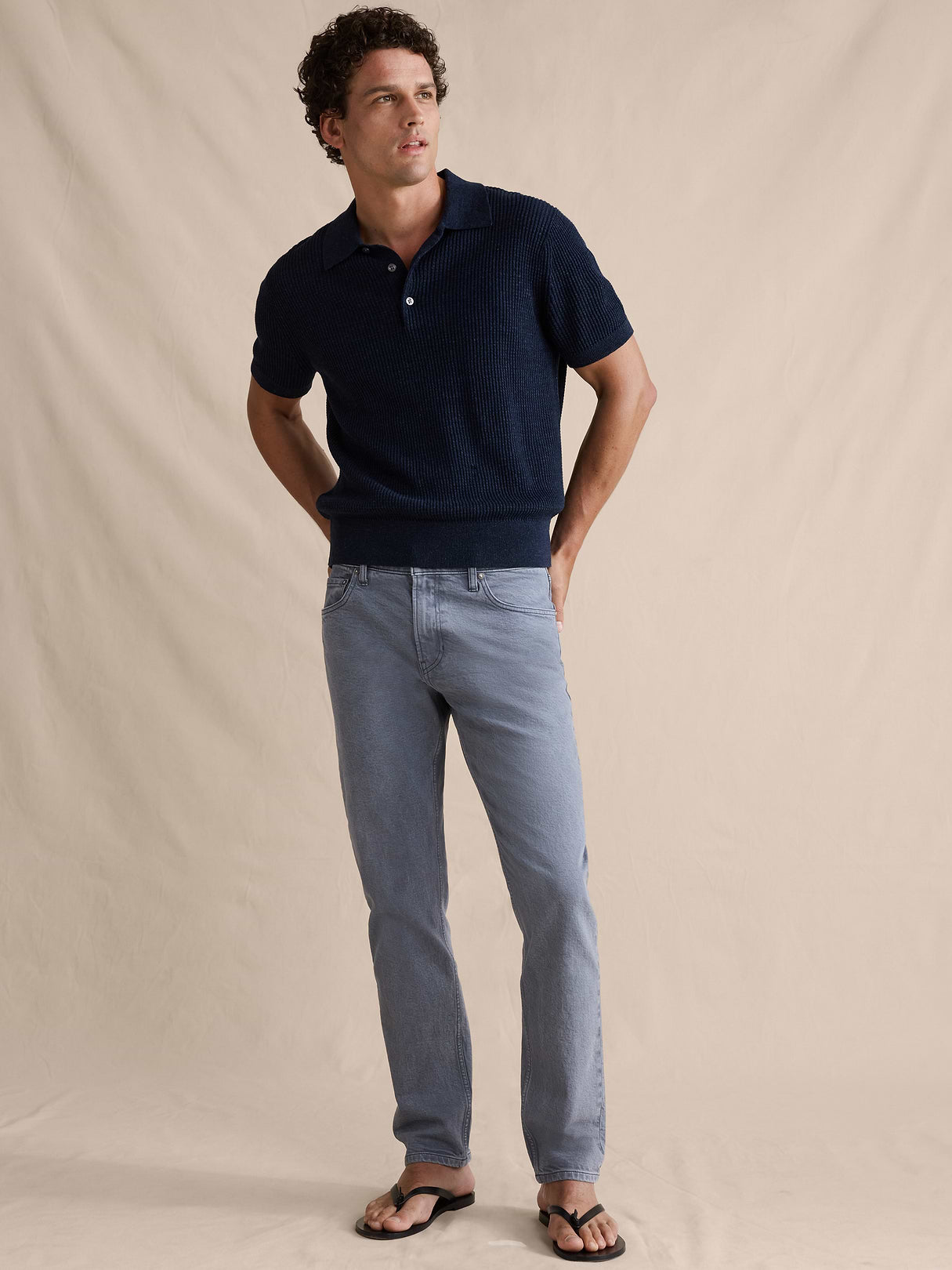 Slim Authentic Denim - Washed Denim