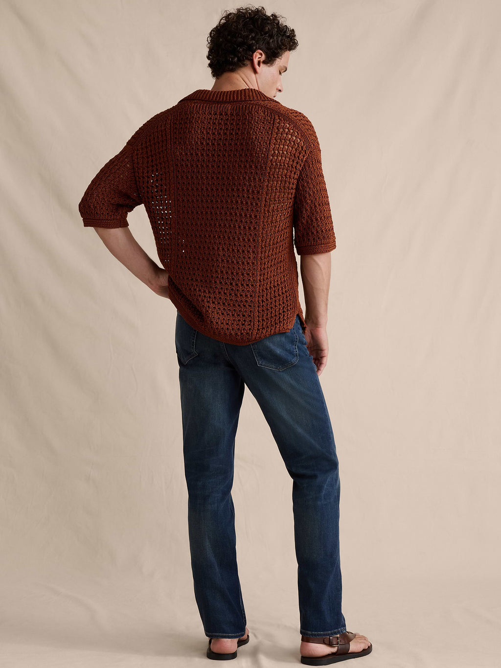 Straight Luxe Traveler Jean - Dusty Blue