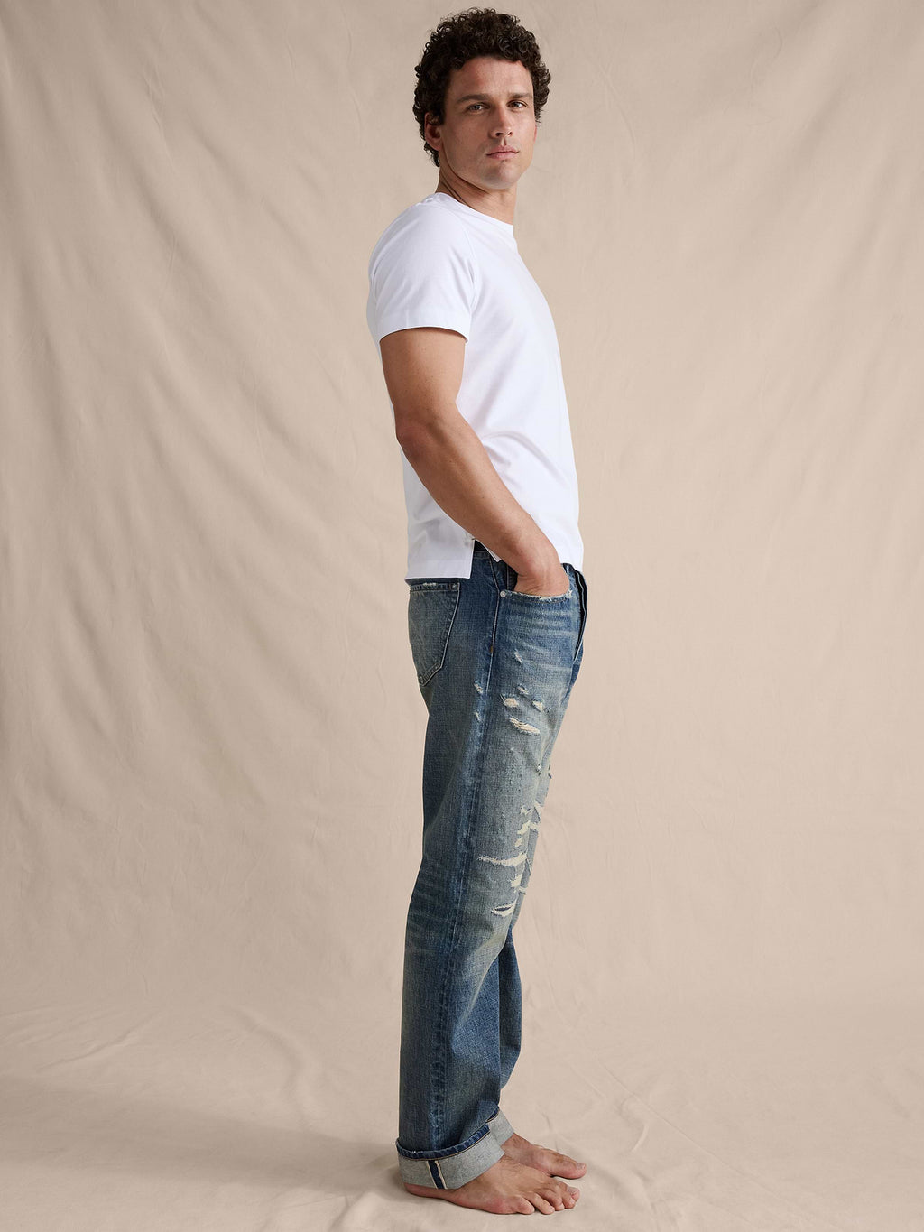 Straight Selvedge Jean - Vintage Medium