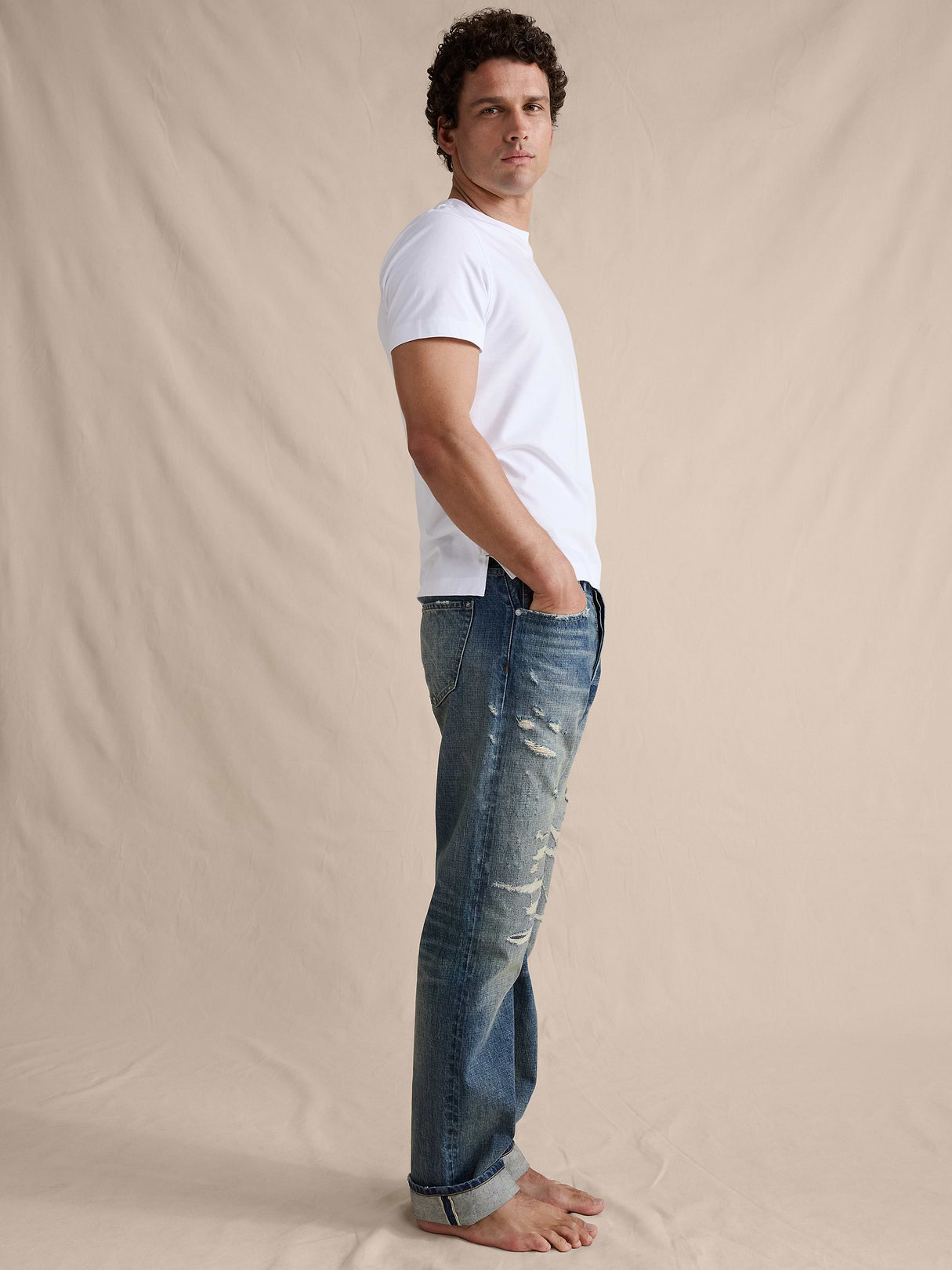 Straight Selvedge Jean - Vintage Medium